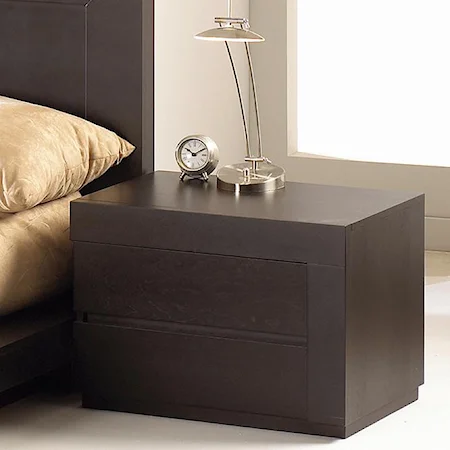 Contemporary Right Nightstand